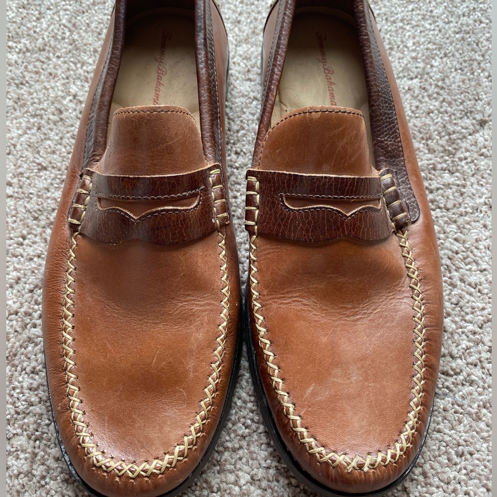 Tommy Bahama, Mens Finlay Penny Loafers, size 10 1/2